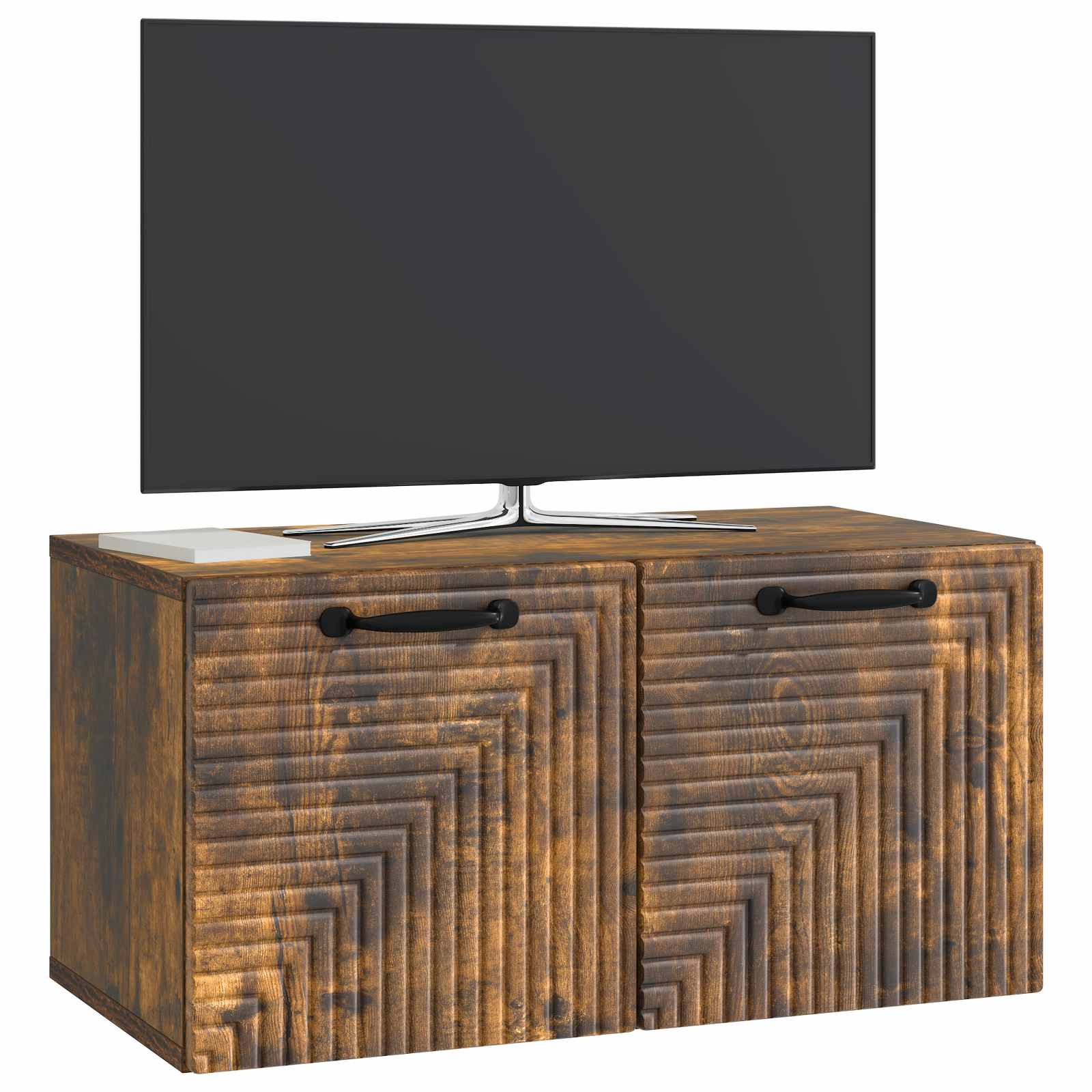 Mobile Porta TV da Muro Rovere Fumo 59,5 x 31 x 30 cm | homemem39