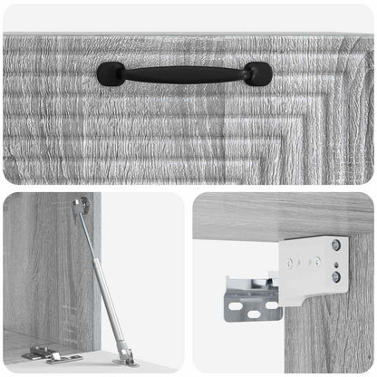 Mobile Porta TV da Muro Grigio Sonoma 59,5 x 31 x 30 cm | homemem39