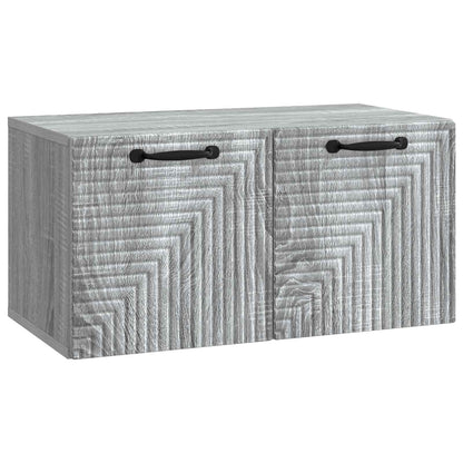Mobile Porta TV da Muro Grigio Sonoma 59,5 x 31 x 30 cm