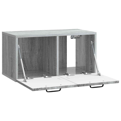 Mobile Porta TV da Muro Grigio Sonoma 59,5 x 31 x 30 cm