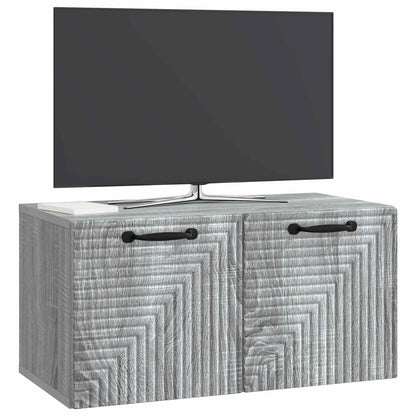 Mobile Porta TV da Muro Grigio Sonoma 59,5 x 31 x 30 cm | homemem39