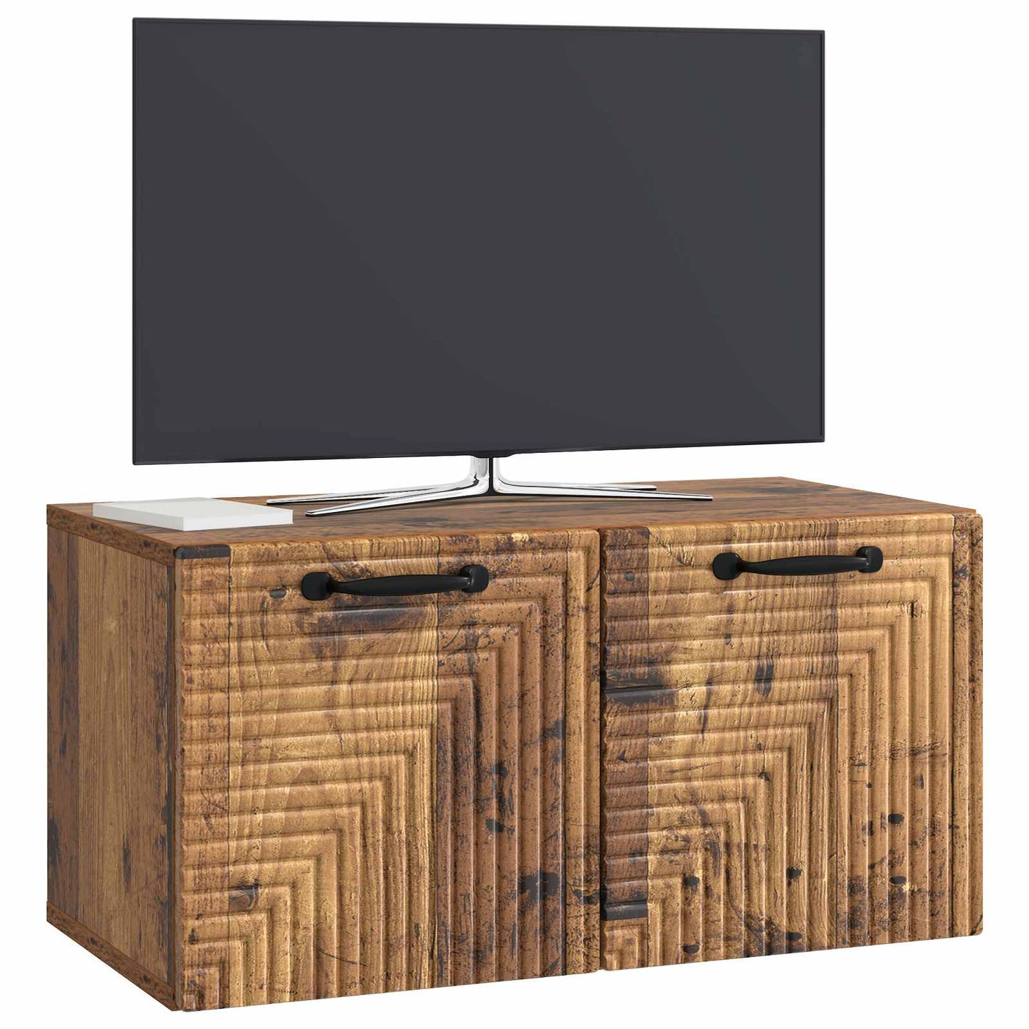 Mobile Porta TV da Muro Legno antico 59,5 x 31 x 30 cm