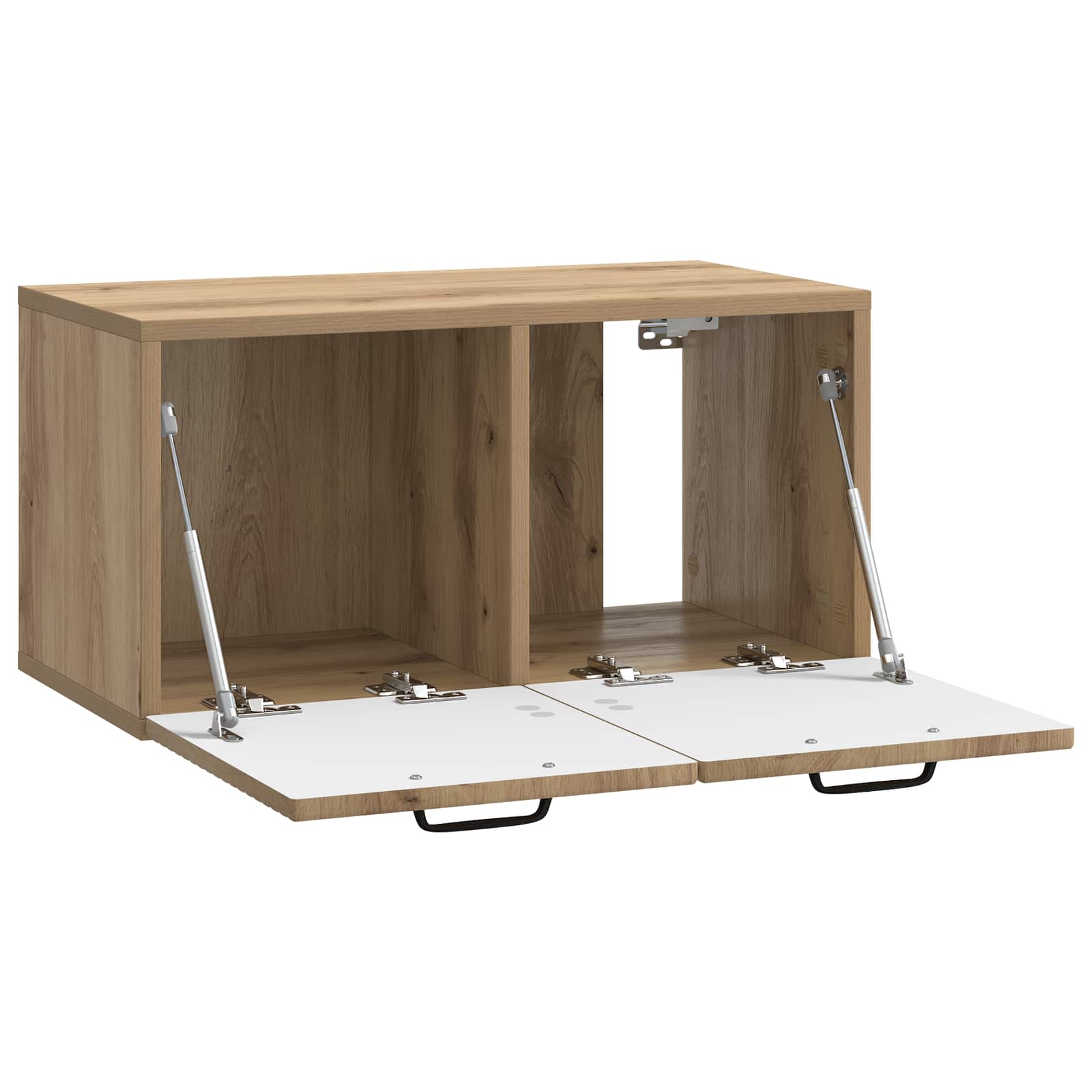 Mobile Porta TV da Muro Rovere Artigianale 59,5 x 31 x 30 cm | homemem39