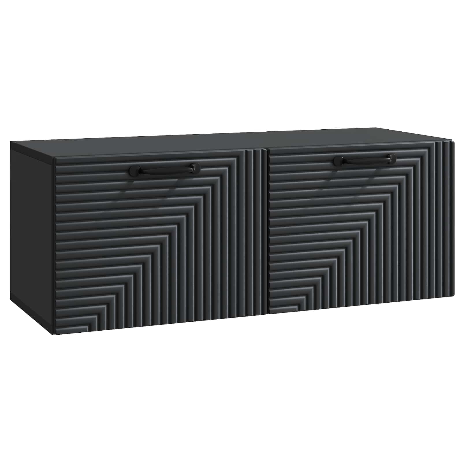 Mobile Porta TV da Muro Nero 78,5 x 31 x 30 cm | homemem39