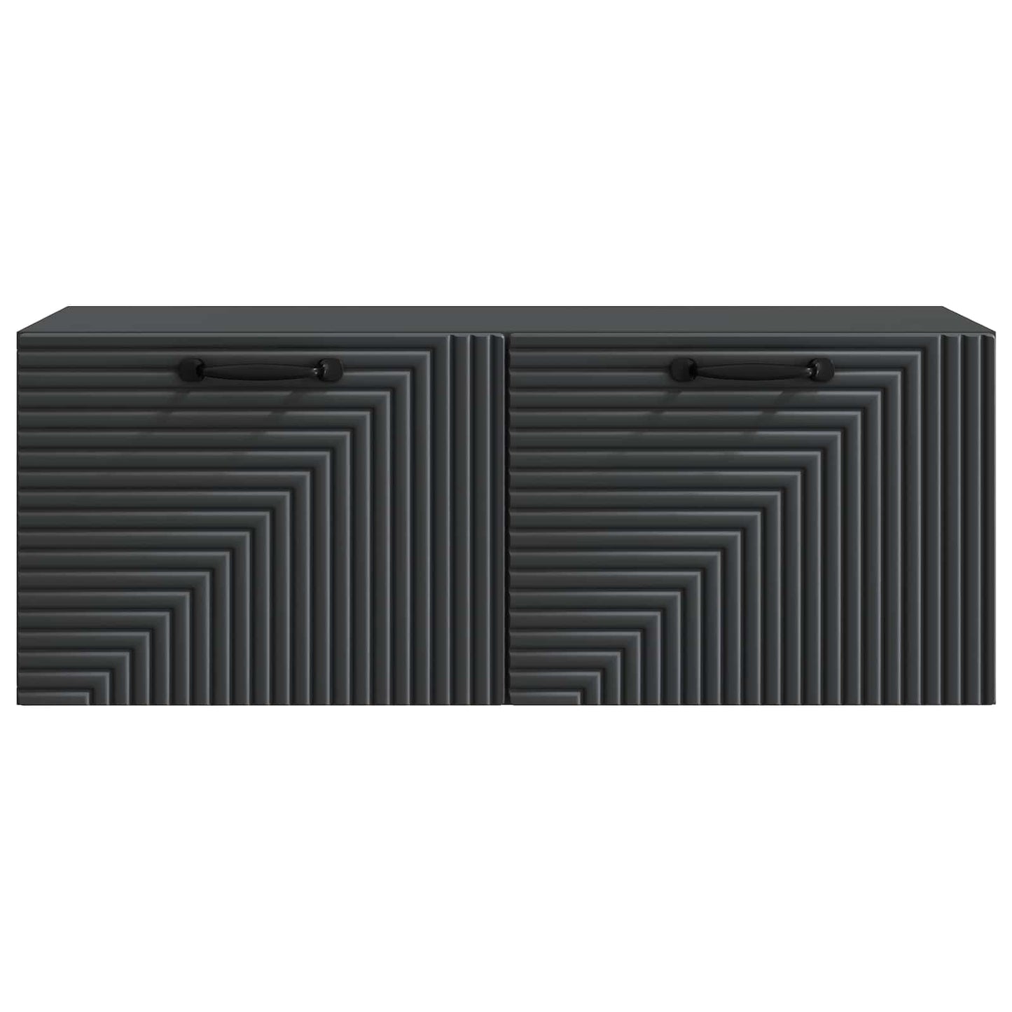 Mobile Porta TV da Muro Nero 78,5 x 31 x 30 cm | homemem39