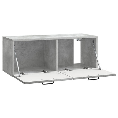 Mobile Porta TV da Muro Grigio Cemento 78,5 x 31 x 30 cm | homemem39