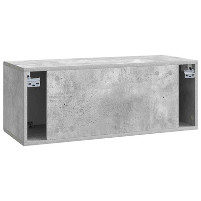 Mobile Porta TV da Muro Grigio Cemento 78,5 x 31 x 30 cm | homemem39