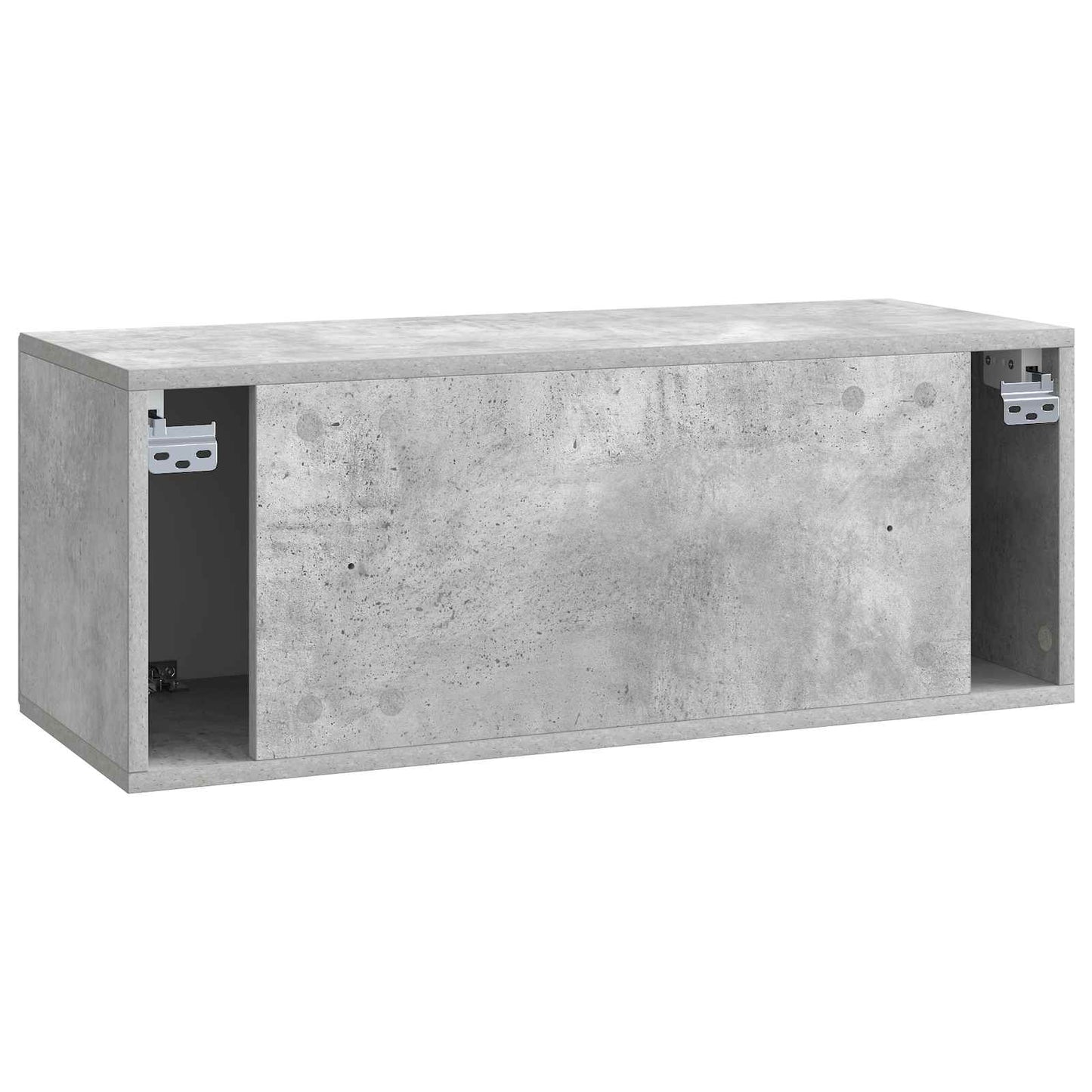 Mobile Porta TV da Muro Grigio Cemento 78,5 x 31 x 30 cm