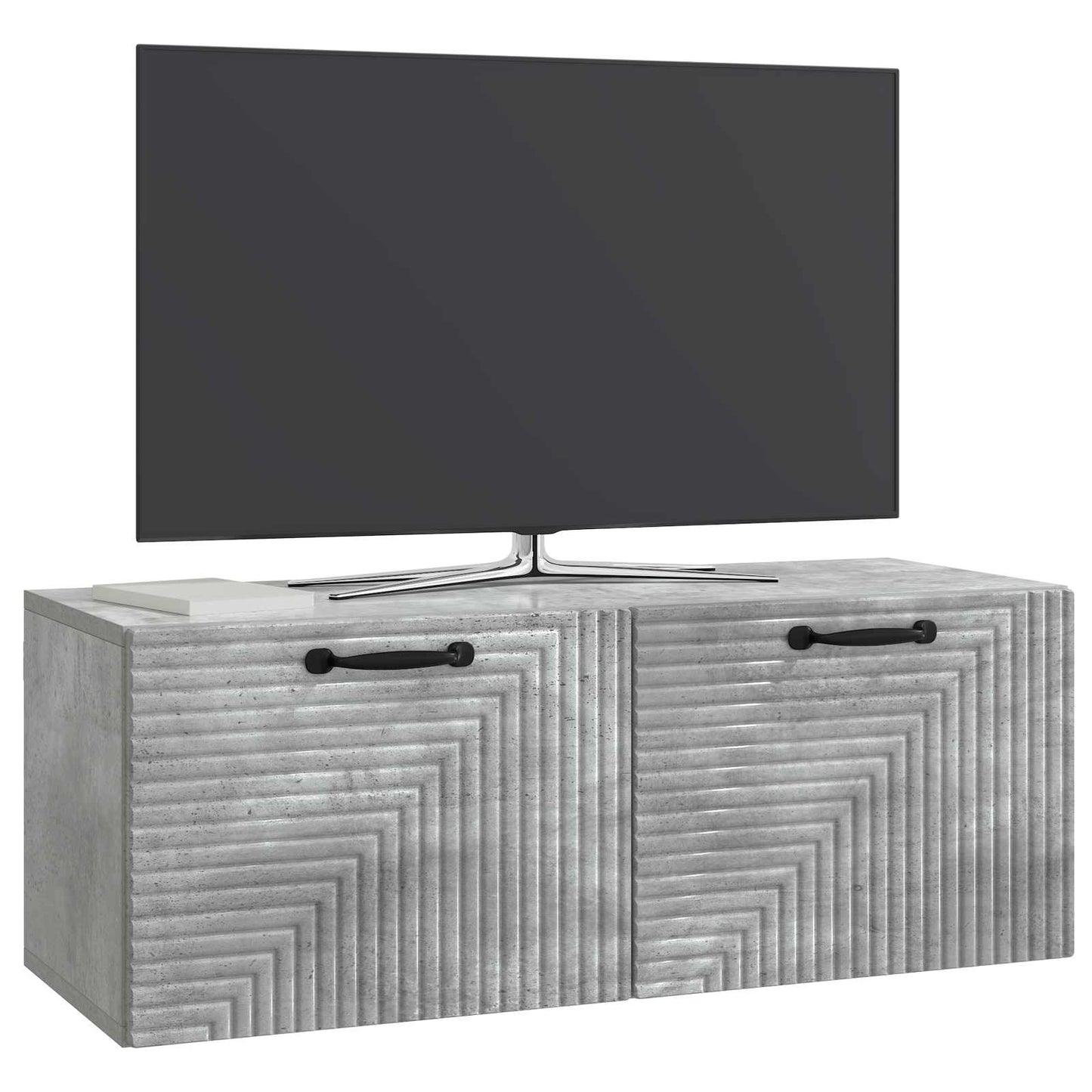 Mobile Porta TV da Muro Grigio Cemento 78,5 x 31 x 30 cm | homemem39