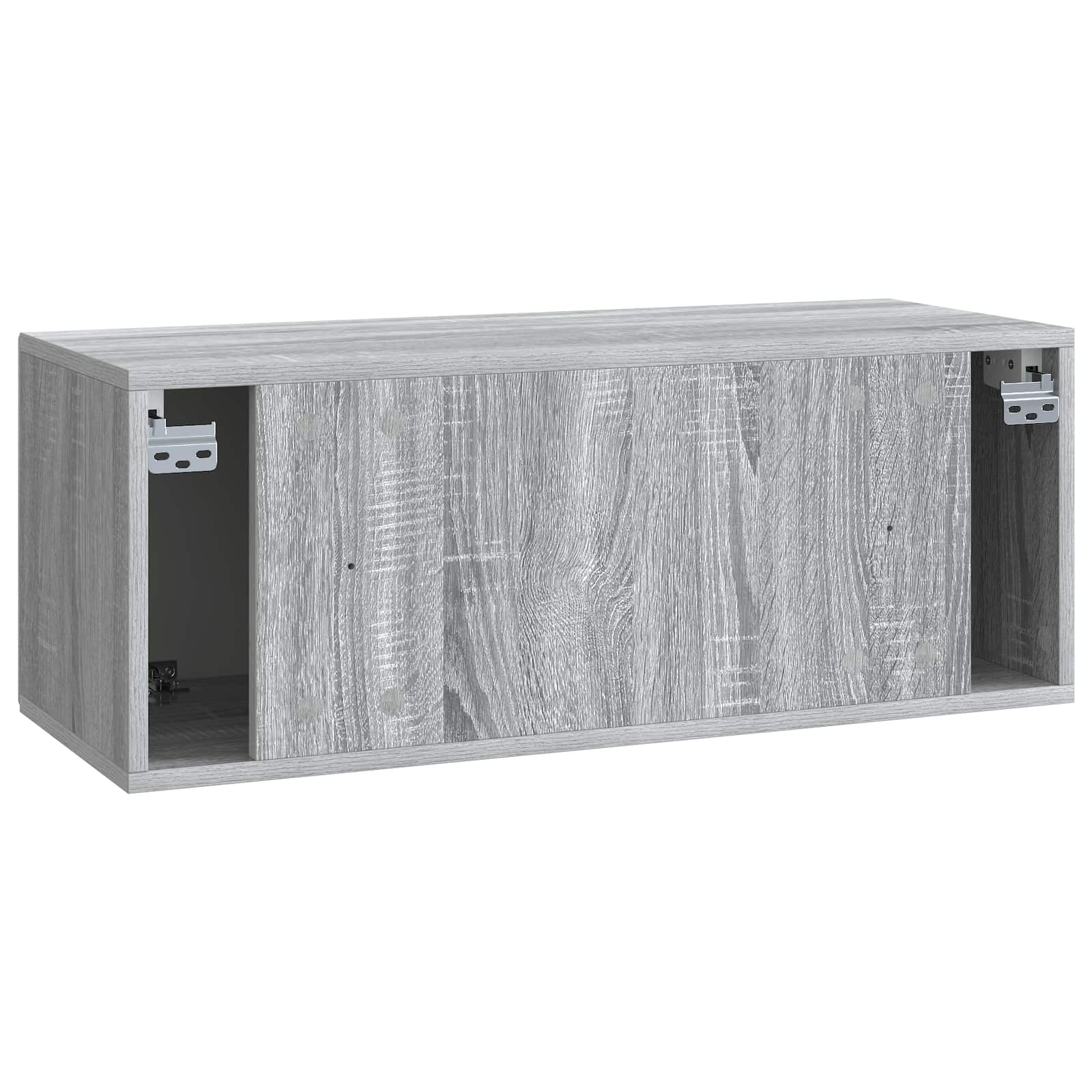 Mobile Porta TV da Muro Grigio Sonoma 78,5 x 31 x 30 cm | homemem39