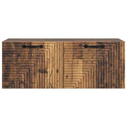 Mobile Porta TV da Muro Legno antico 78,5 x 31 x 30 cm | homemem39