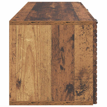 Mobile Porta TV da Muro Legno antico 78,5 x 31 x 30 cm