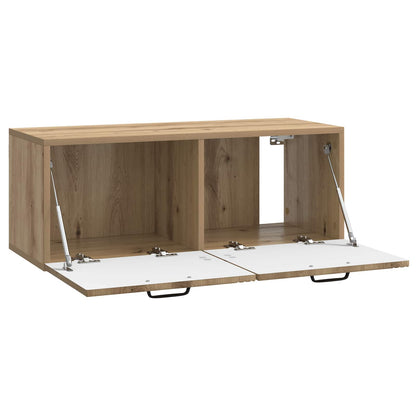 Mobile Porta TV da Muro Rovere Artigianale 78,5 x 31 x 30 cm