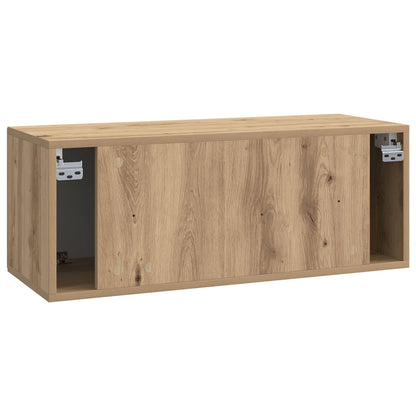 Mobile Porta TV da Muro Rovere Artigianale 78,5 x 31 x 30 cm | homemem39