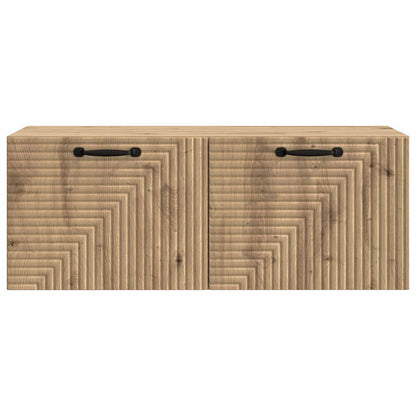 Mobile Porta TV da Muro Rovere Artigianale 78,5 x 31 x 30 cm | homemem39