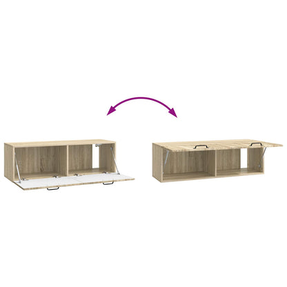 Mobile Porta TV da Muro Rovere Sonoma 98 x 31 x 30 cm | homemem39