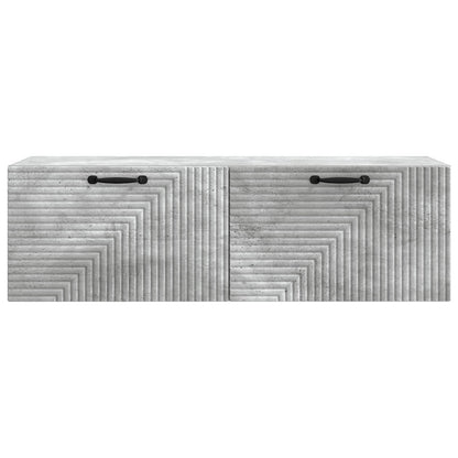 Mobile Porta TV da Muro Grigio Cemento 98 x 31 x 30 cm