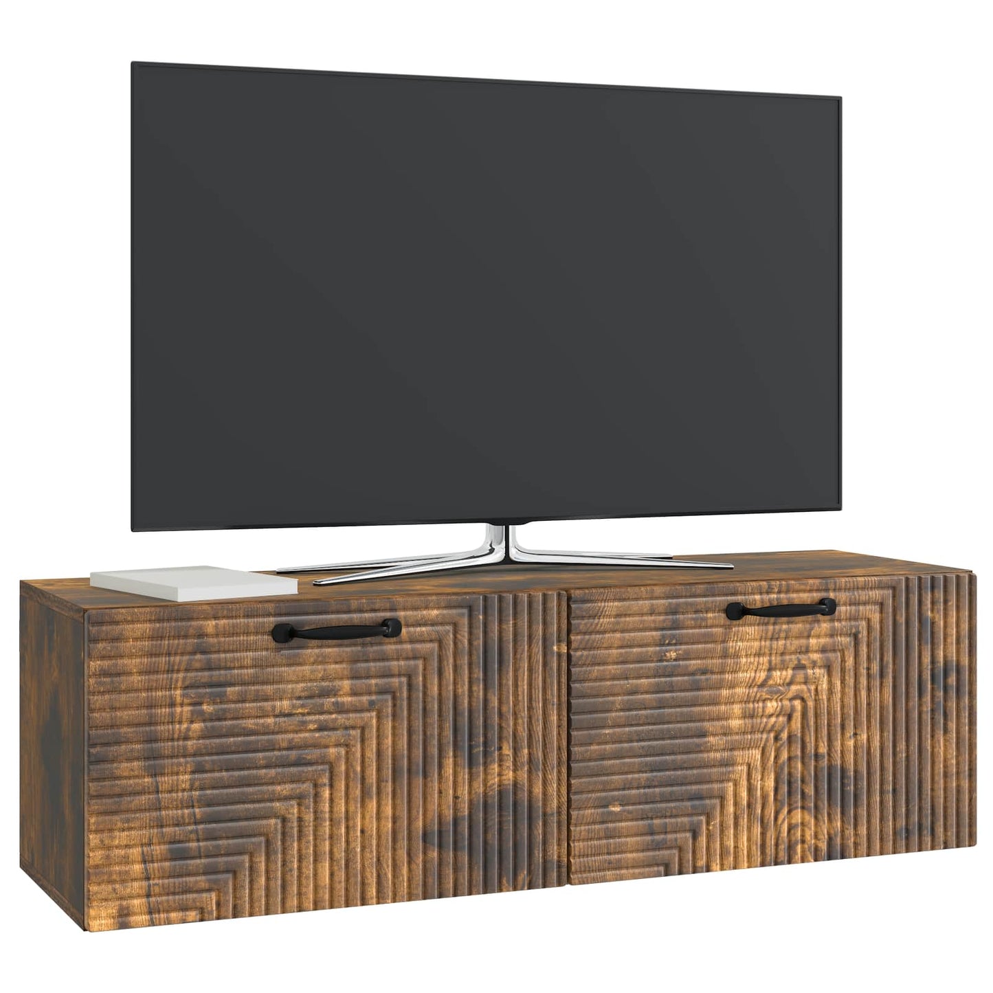 Mobile Porta TV da Muro Rovere Fumo 98 x 31 x 30 cm | homemem39