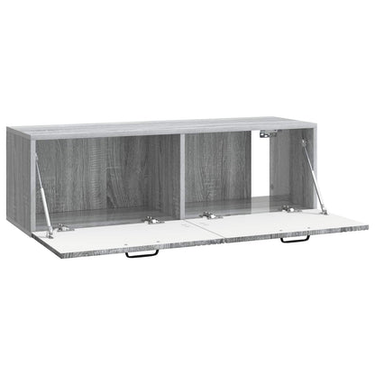 Mobile Porta TV da Muro Grigio Sonoma 98 x 31 x 30 cm | homemem39