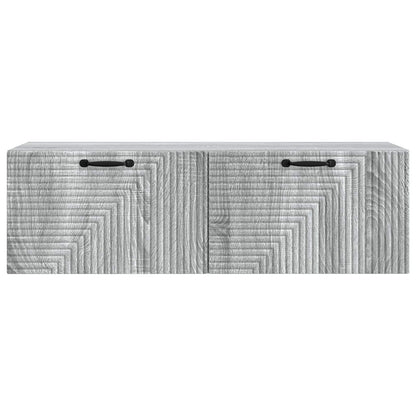 Mobile Porta TV da Muro Grigio Sonoma 98 x 31 x 30 cm | homemem39