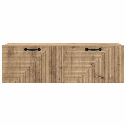 Mobile Porta TV da Muro Rovere Artigianale 98 x 31 x 30 cm | homemem39