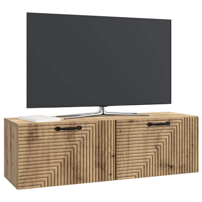 Mobile Porta TV da Muro Rovere Artigianale 98 x 31 x 30 cm