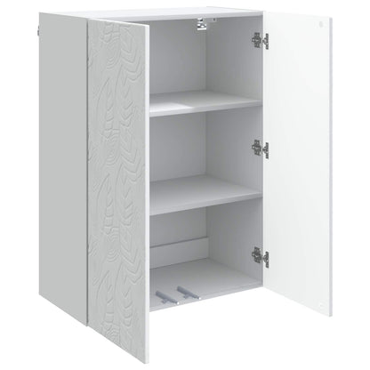 Mobiletto a muro Bianco 66 x 34,5 x 90 cm Legno ingegnerizzato | homemem39