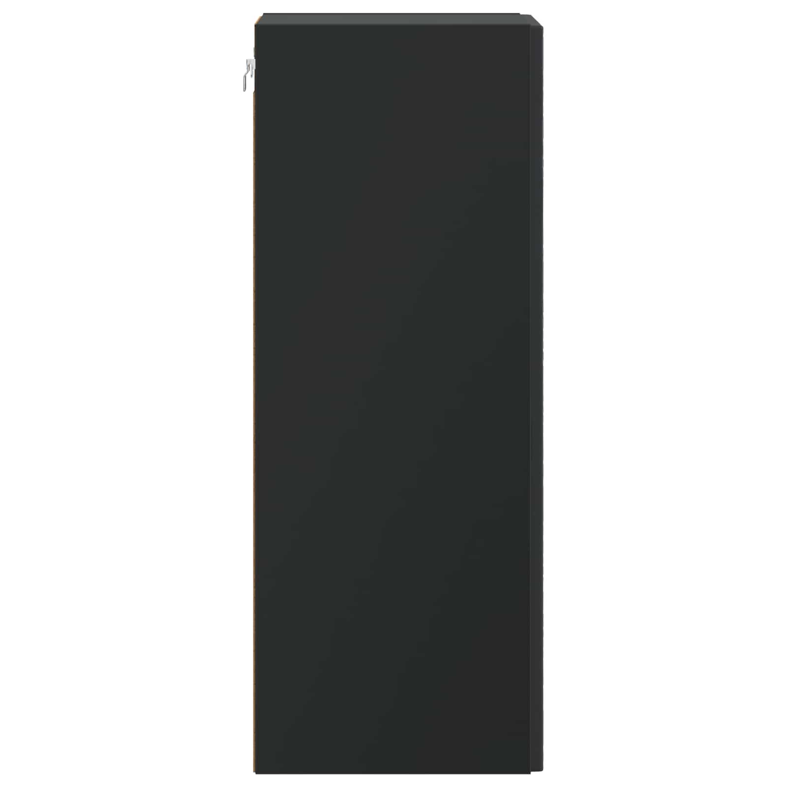Mobiletto a muro Nero 66 x 34,5 x 90 cm Legno ingegnerizzato | homemem39