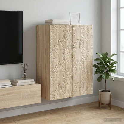 Mobiletto a muro Rovere Sonoma 66 x 34,5 x 90 cm