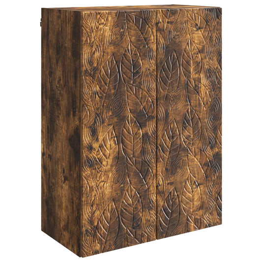 Mobiletto a muro Rovere Fumo 66 x 34,5 x 90 cm | homemem39