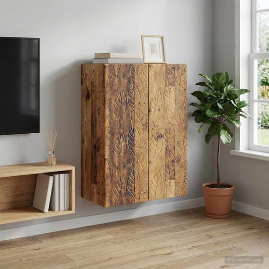 Mobiletto a muro 66 x 34,5 x 90 cm Legno ingegnerizzato