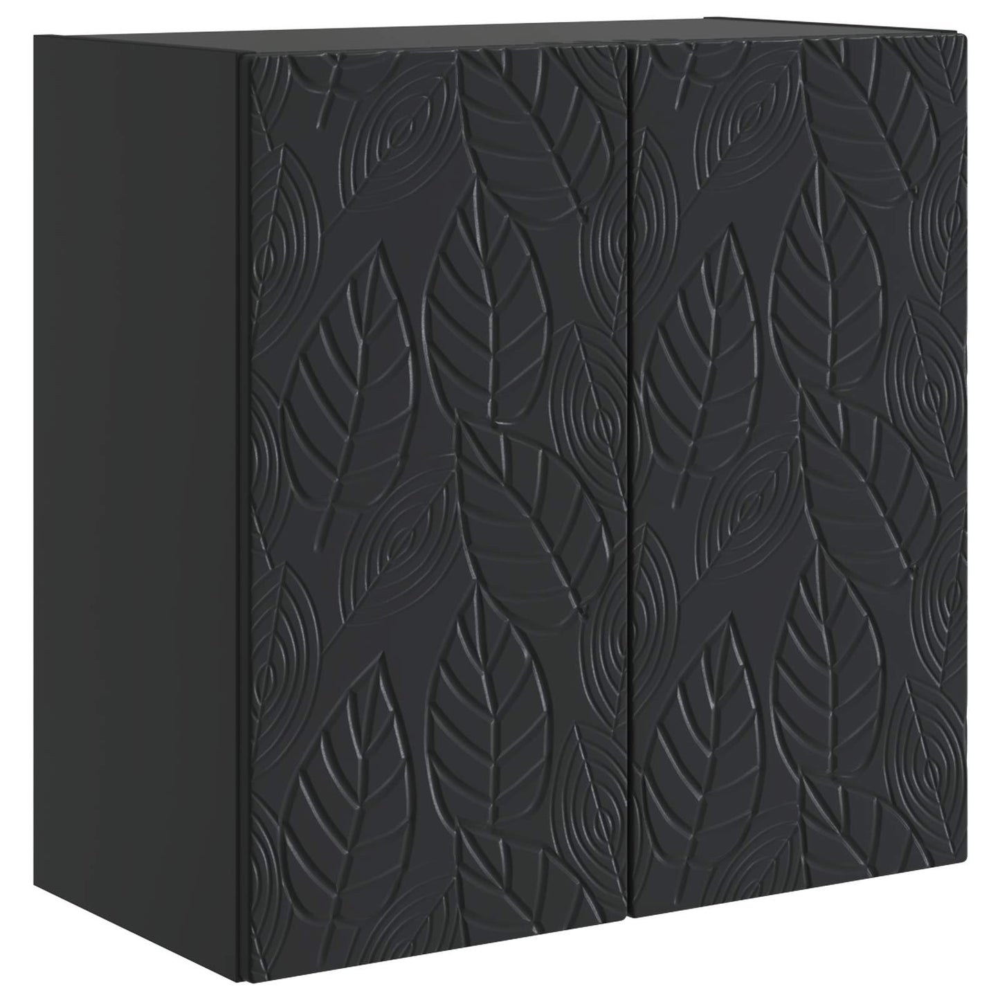 Mobiletto a muro Nero 59 x 31 x 60 cm Legno ingegnerizzato | homemem39