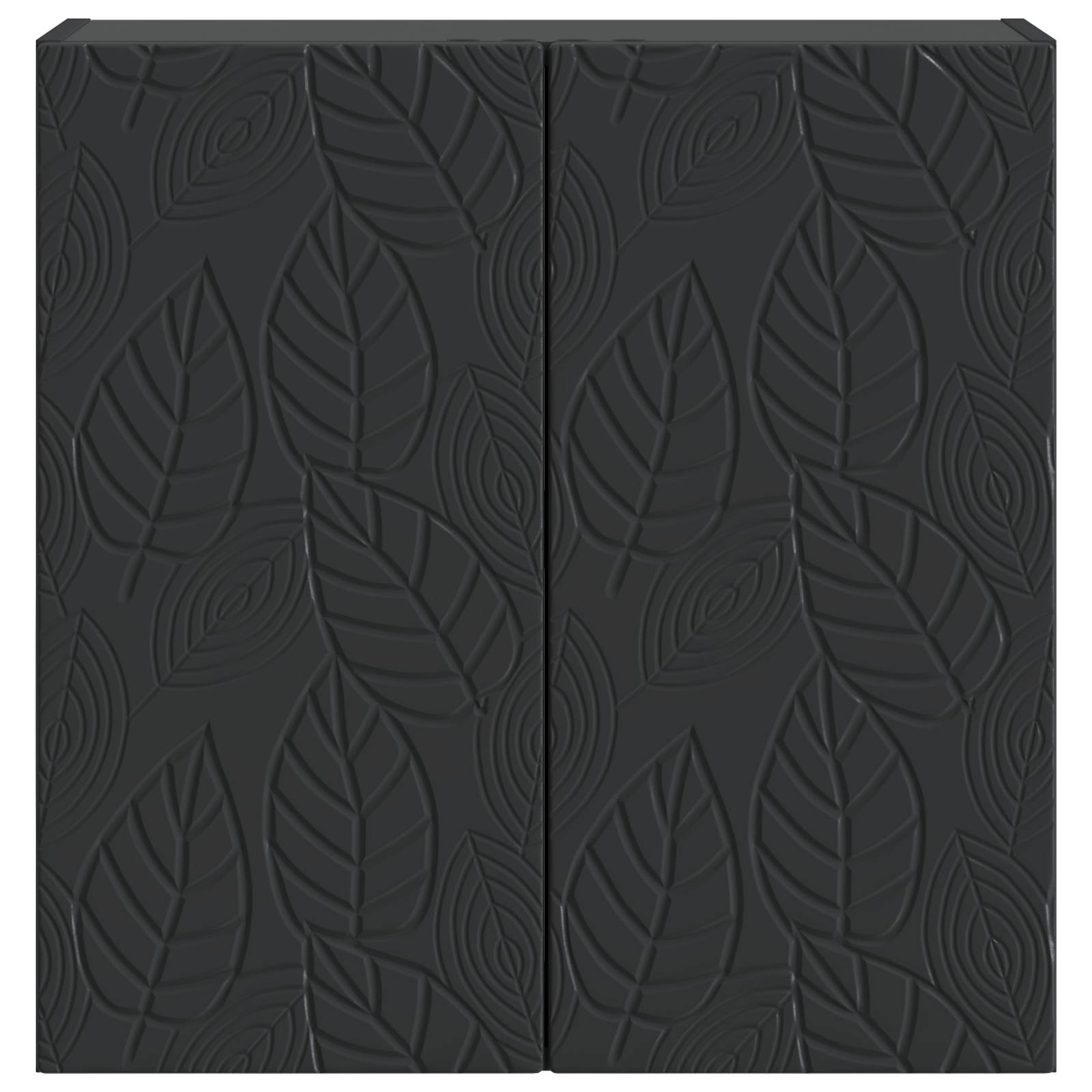 Mobiletto a muro Nero 59 x 31 x 60 cm Legno ingegnerizzato | homemem39
