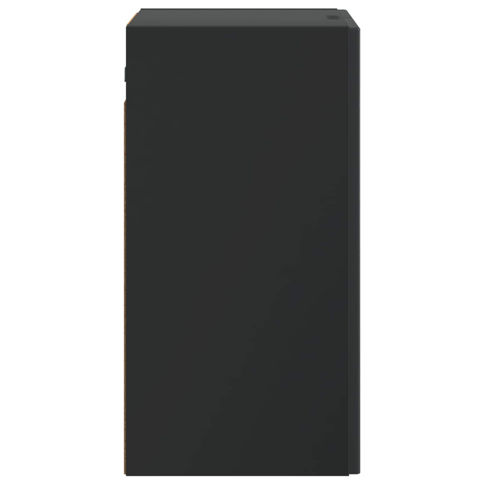 Mobiletto a muro Nero 59 x 31 x 60 cm Legno ingegnerizzato | homemem39