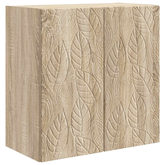 Mobiletto a muro Rovere Sonoma 59 x 31 x 60 cm | homemem39