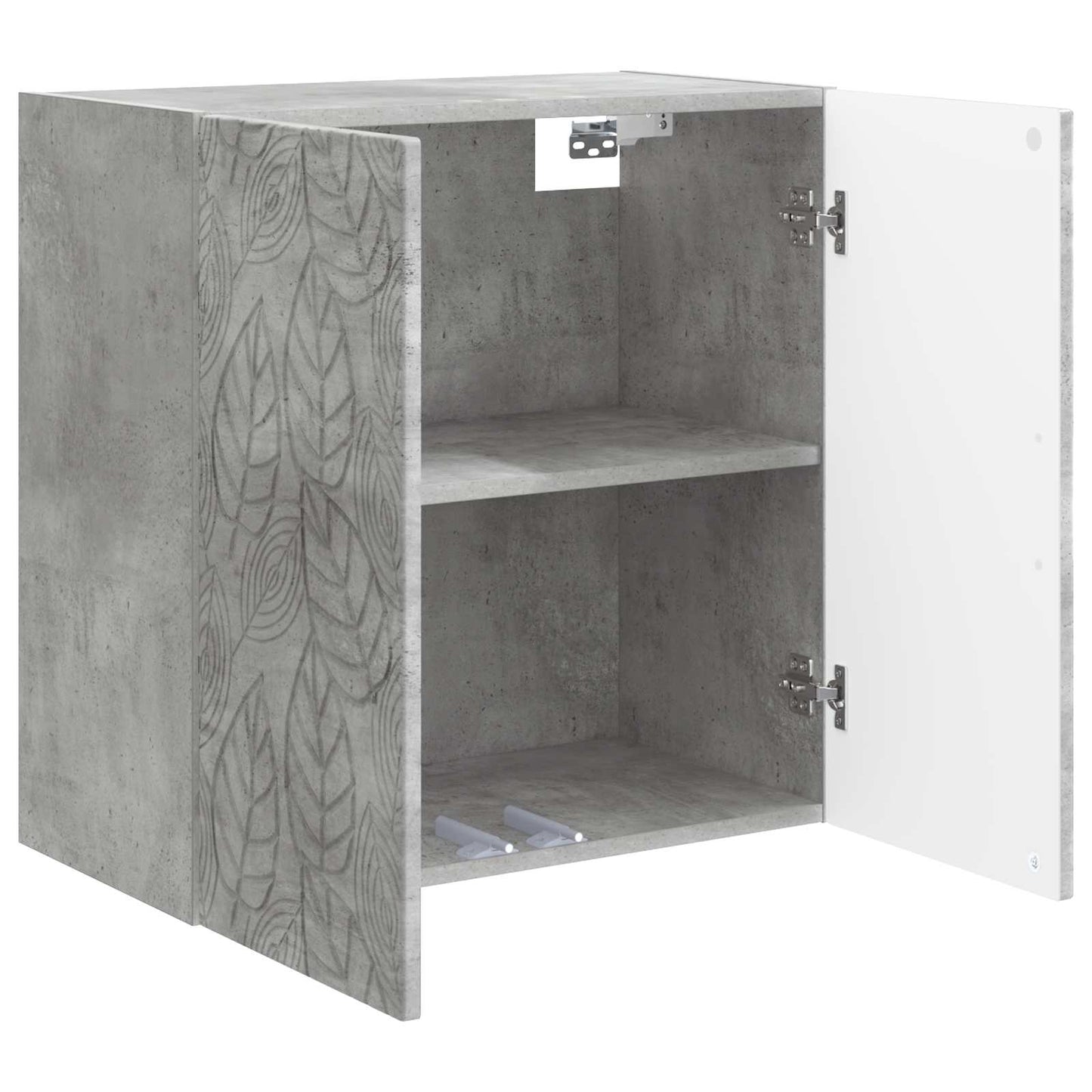 Mobiletto a muro Grigio Cemento 59 x 31 x 60 cm | homemem39