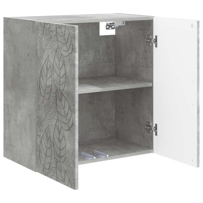 Mobiletto a muro Grigio Cemento 59 x 31 x 60 cm | homemem39