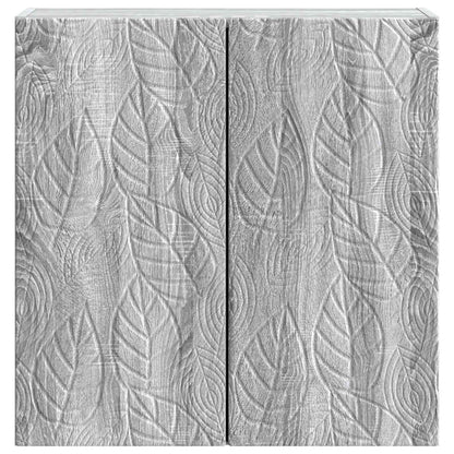 Mobiletto a muro Sonoma grigio 59 x 31 x 60 cm | homemem39