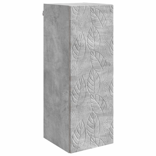 Mobiletto a muro Grigio Cemento 33 x 34,5 x 90 cm | homemem39