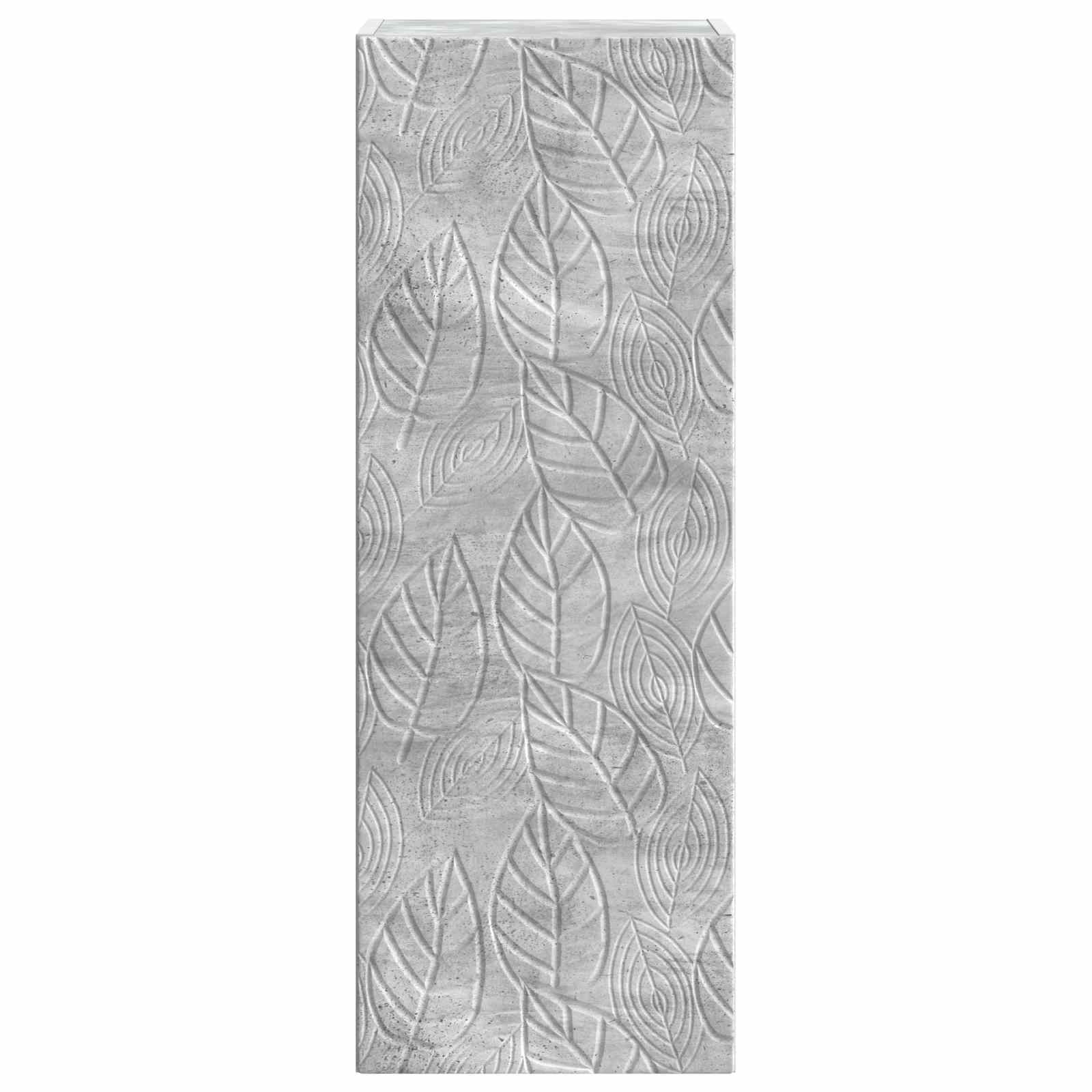 Mobiletto a muro Grigio Cemento 33 x 34,5 x 90 cm | homemem39