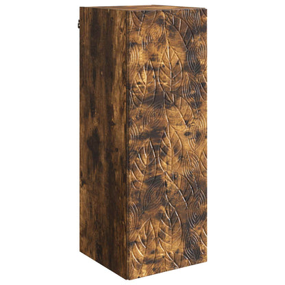 Mobiletto a muro Rovere Fumo 33 x 34,5 x 90 cm | homemem39