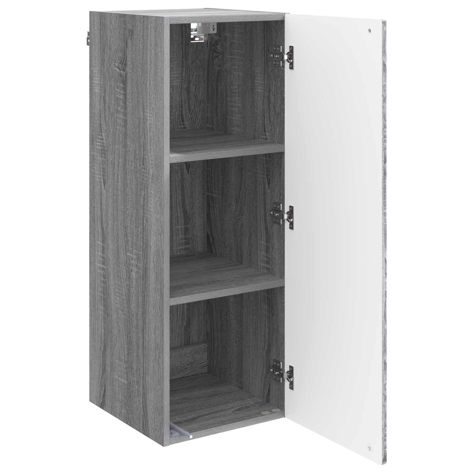 Mobiletto a muro Sonoma grigio 33 x 34,5 x 90 cm | homemem39
