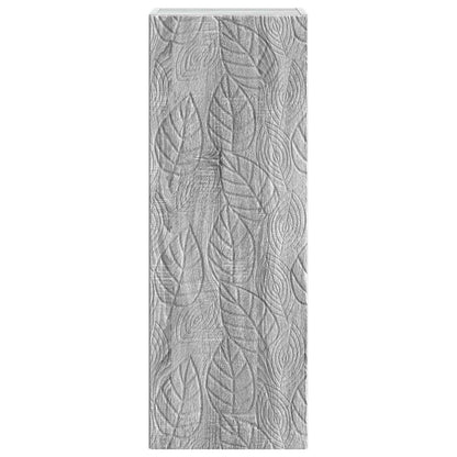 Mobiletto a muro Sonoma grigio 33 x 34,5 x 90 cm | homemem39