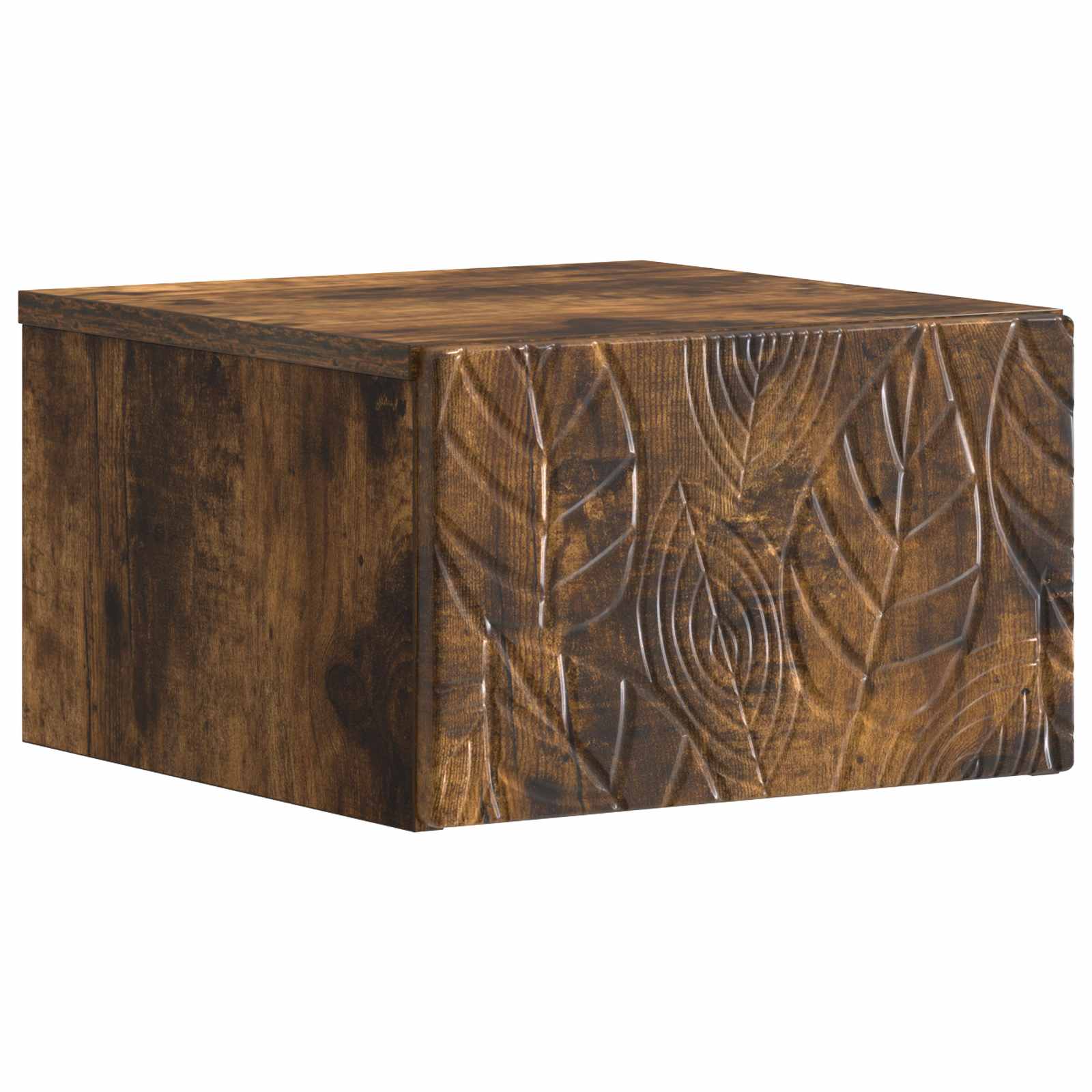 Tavolino da Parete Laterale Rovere Fumo 34,5 x 33 x 20 cm | homemem39