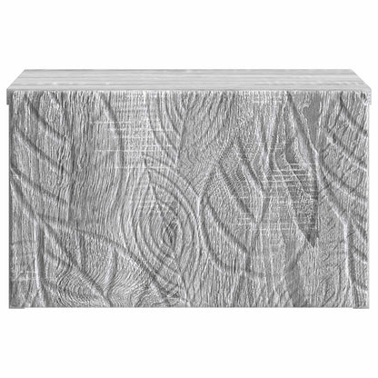 Tavolino da Parete Laterale Sonoma grigio 34,5 x 33 x 20 cm