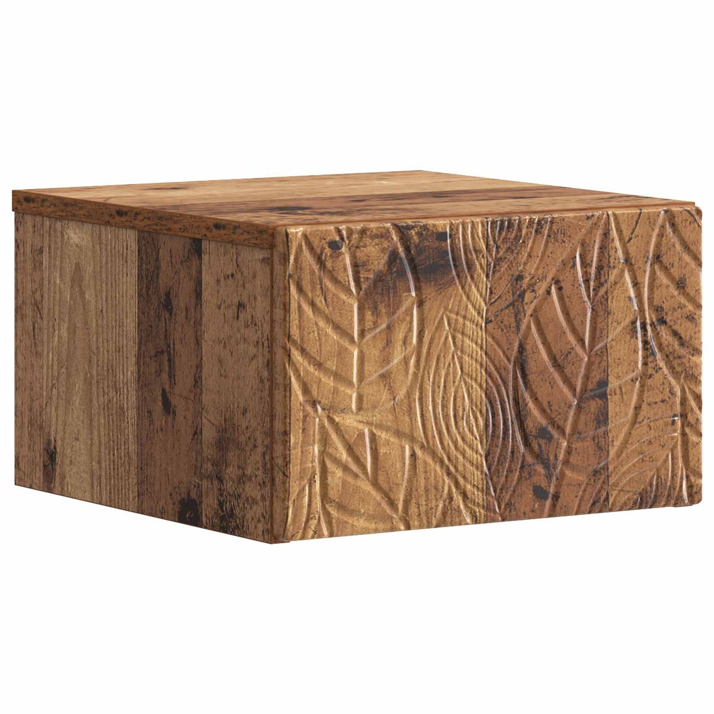 Tavolino da Parete Laterale 2 pcs Legno antico | homemem39
