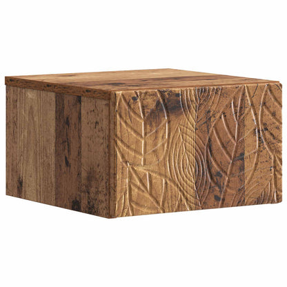 Tavolino da Parete Laterale 2 pcs Legno antico | homemem39