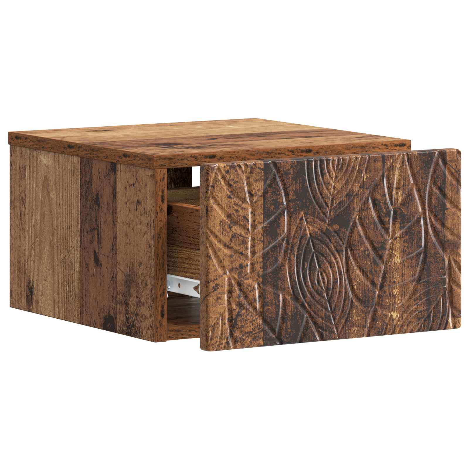 Tavolino da Parete Laterale 2 pcs Legno antico | homemem39