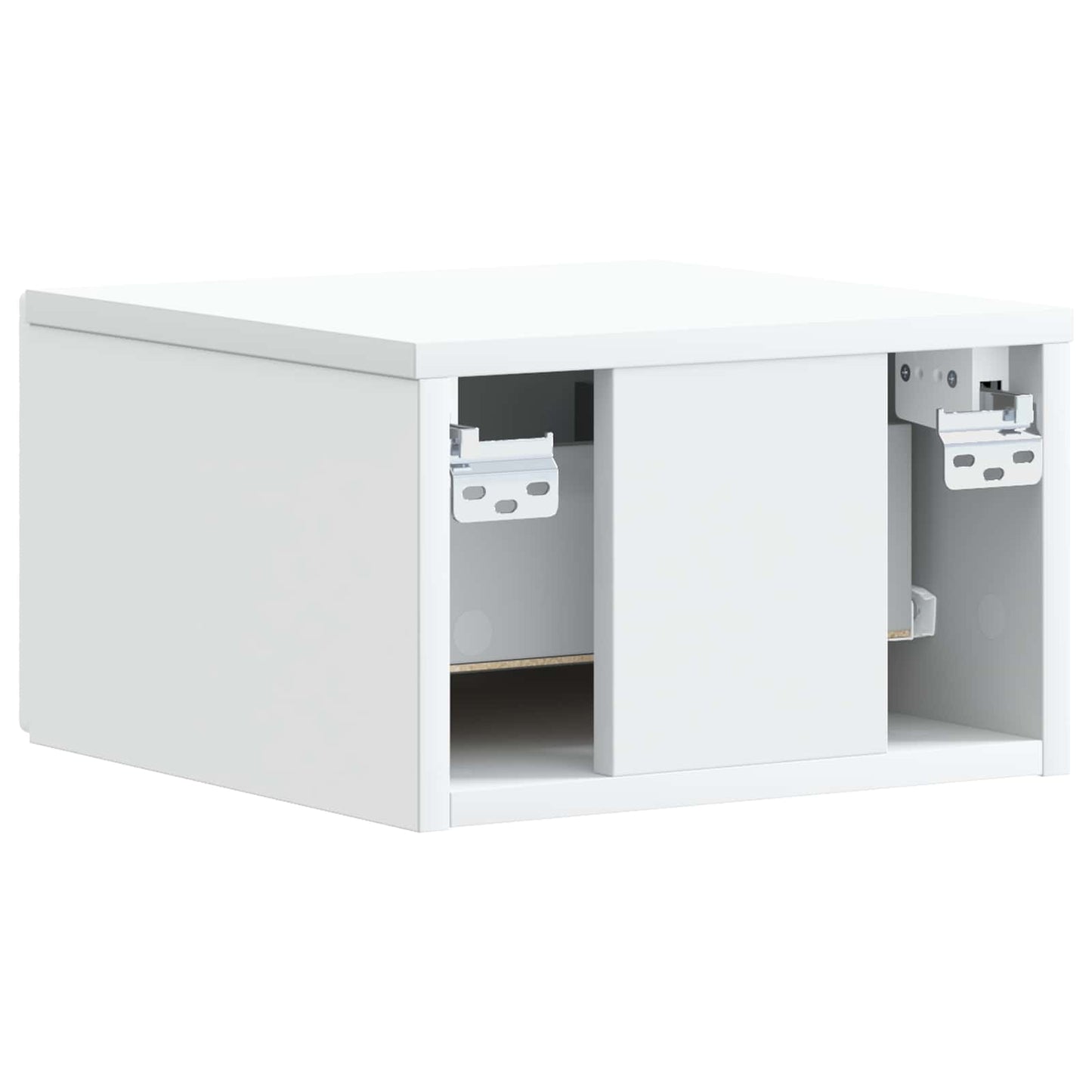 Mobiletto da notte a muro Bianco 49 x 34,5 x 20 cm | homemem39