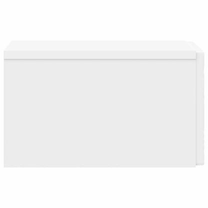 Mobiletto da notte a muro Bianco 49 x 34,5 x 20 cm | homemem39